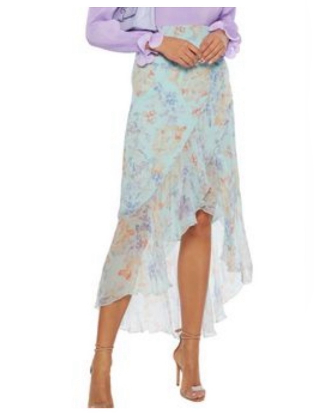 Alice + Olivia floral skirt
